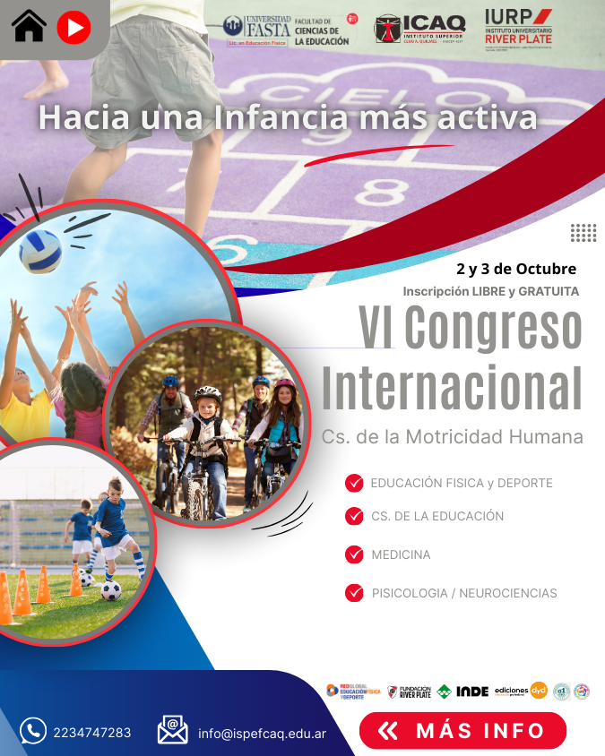 VI Congreso Cs. de la Motricidad Humana